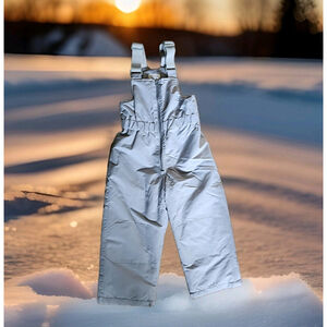 Kimball Kids GRAY Youth Snow Bib Pants Size S Brand New in Packaging Never Worn